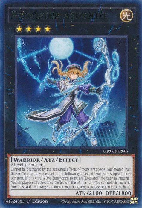 Image for Exosister Asophiel (MP23-EN259) (25th Anniversary Tin: Dueling Heroes Mega Pack) - YuGiOh