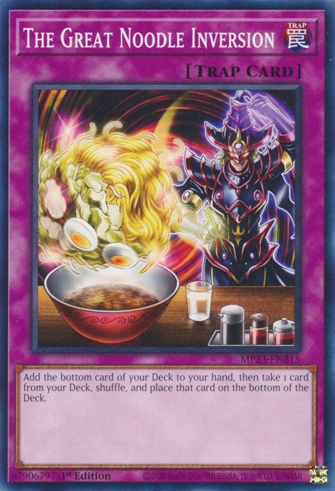 Image for The Great Noodle Inversion (MP23-EN215) (25th Anniversary Tin: Dueling Heroes Mega Pack) - YuGiOh
