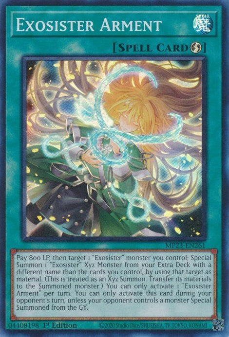 Image for Exosister Arment (MP23-EN261) (25th Anniversary Tin: Dueling Heroes Mega Pack) - YuGiOh