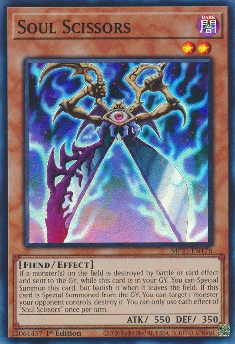 Image for Soul Scissors (MP23-EN176) (25th Anniversary Tin: Dueling Heroes Mega Pack) - YuGiOh