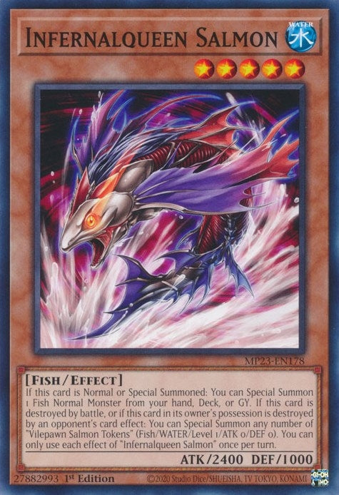 Image for Infernalqueen Salmon (MP23-EN178) (25th Anniversary Tin: Dueling Heroes Mega Pack) - YuGiOh