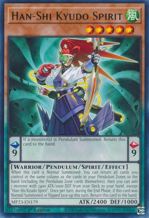Image for Han-Shi Kyudo Spirit (MP23-EN179) (25th Anniversary Tin: Dueling Heroes Mega Pack) - YuGiOh