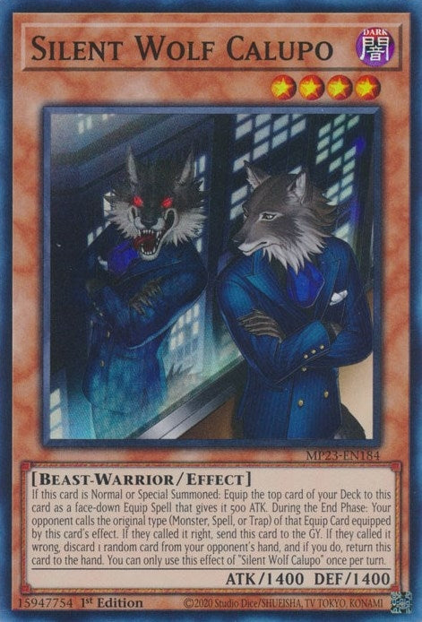Image for Silent Wolf Calupo (MP23-EN184) (25th Anniversary Tin: Dueling Heroes Mega Pack) - YuGiOh