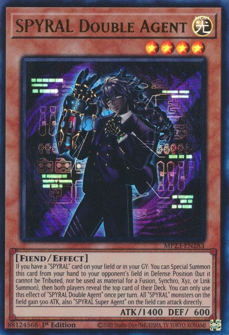 Image for SPYRAL Double Agent (MP23-EN283) (25th Anniversary Tin: Dueling Heroes Mega Pack) - YuGiOh