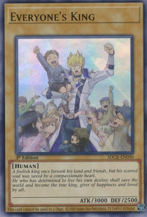 Image for Everyone's King (SDCK-EN050) (Structure Deck: The Crimson King) - YuGiOh