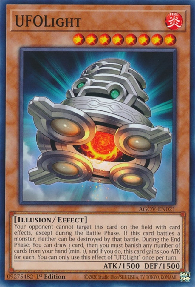 Image for UFOLight (AGOV-EN021) (Age of Overlord) - YuGiOh