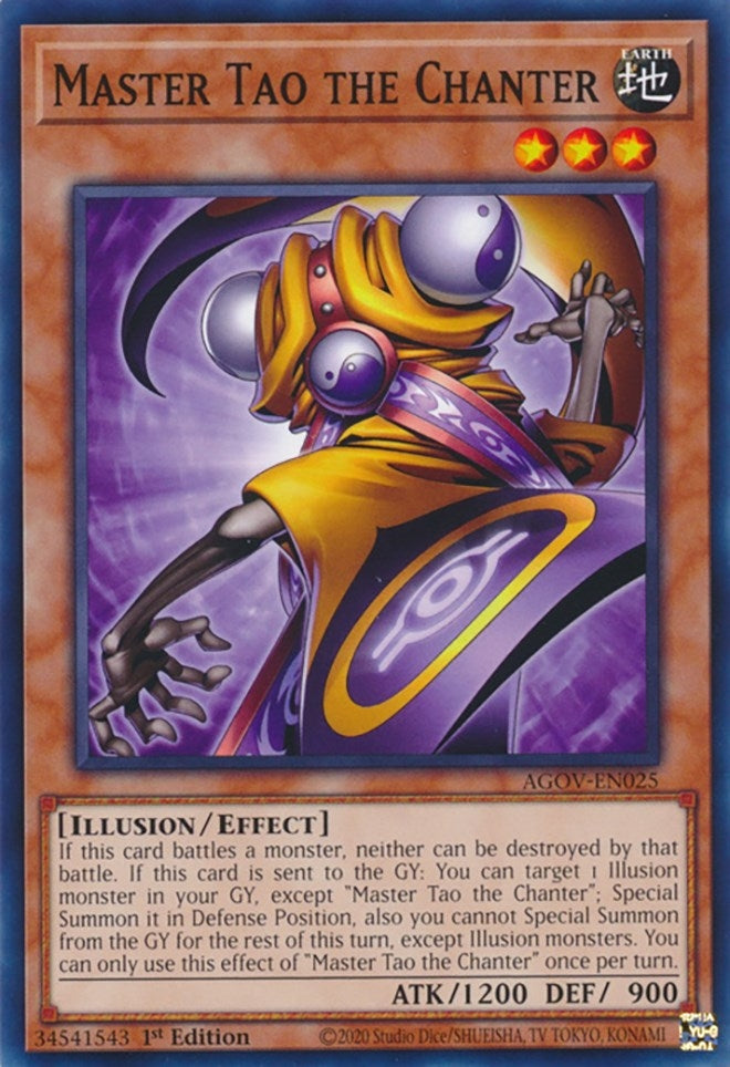 Image for Master Tao the Chanter (AGOV-EN025) (Age of Overlord) - YuGiOh