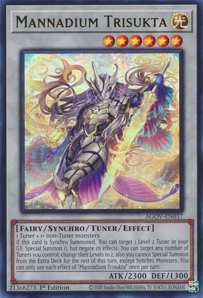 Image for Mannadium Trisukta (AGOV-EN037) (Age of Overlord) - YuGiOh