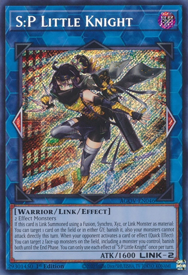 Image for S:P Little Knight (AGOV-EN046) (Age of Overlord) - YuGiOh