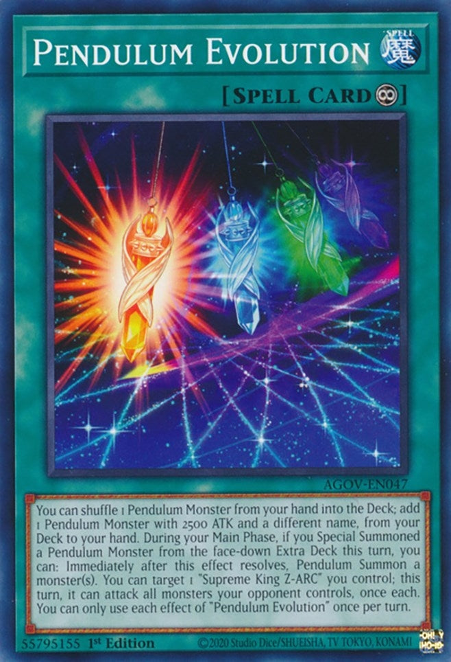 Image for Pendulum Evolution (AGOV-EN047) (Age of Overlord) - YuGiOh