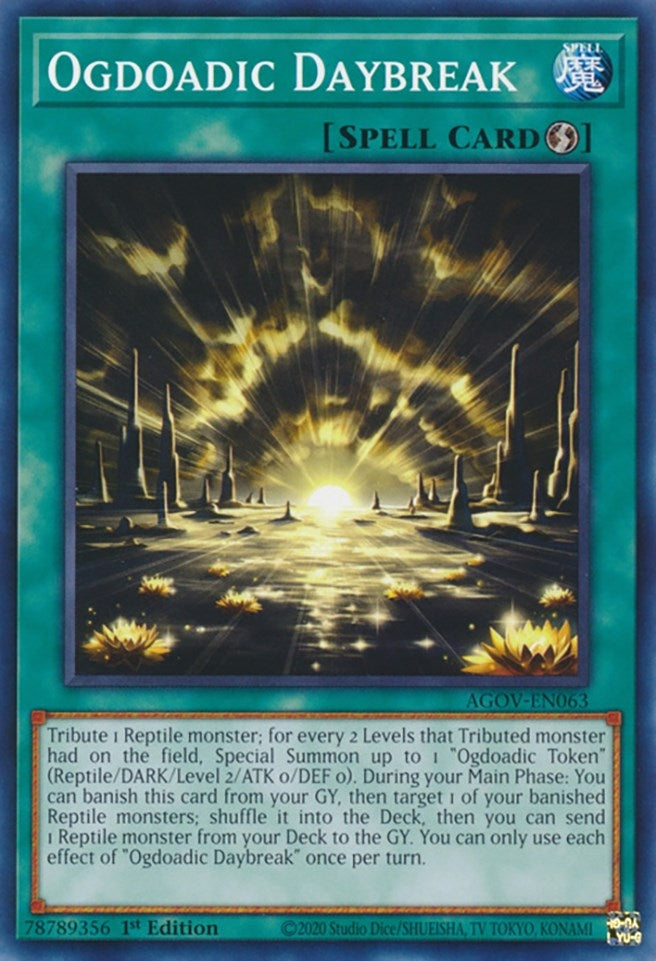 Image for Ogdoadic Daybreak (AGOV-EN063) (Age of Overlord) - YuGiOh