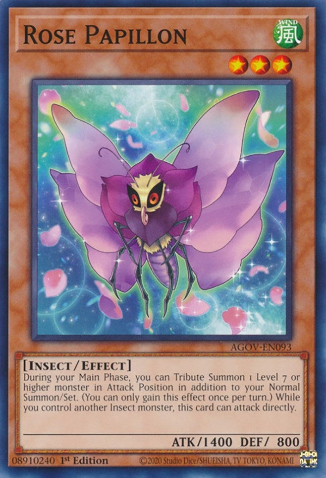 Image for Rose Papillon (AGOV-EN093) (Age of Overlord) - YuGiOh