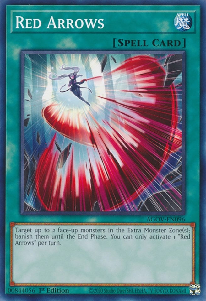 Image for Red Arrows (AGOV-EN096) (Age of Overlord) - YuGiOh