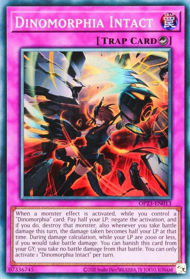 Image for Dinomorphia Intact (OP23-EN013) (OTS Tournament Pack 23) - YuGiOh