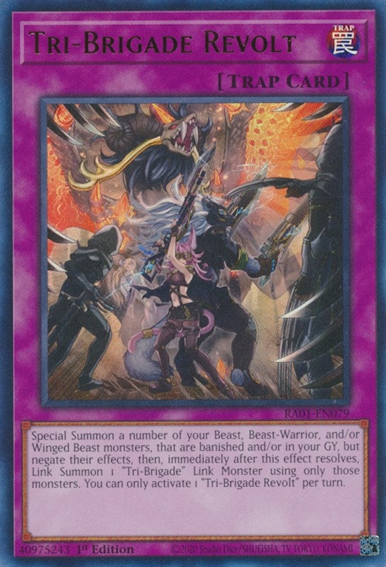 Image for Tri-Brigade Revolt (UR) (RA01-EN079) (25th Anniversary Rarity Collection) - YuGiOh