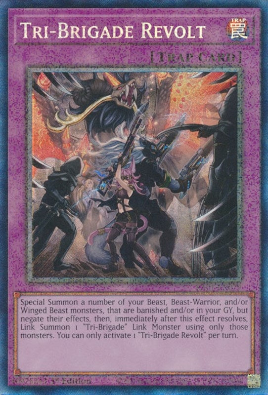 Image for Tri-Brigade Revolt (PCR) (RA01-EN079) (25th Anniversary Rarity Collection) - YuGiOh