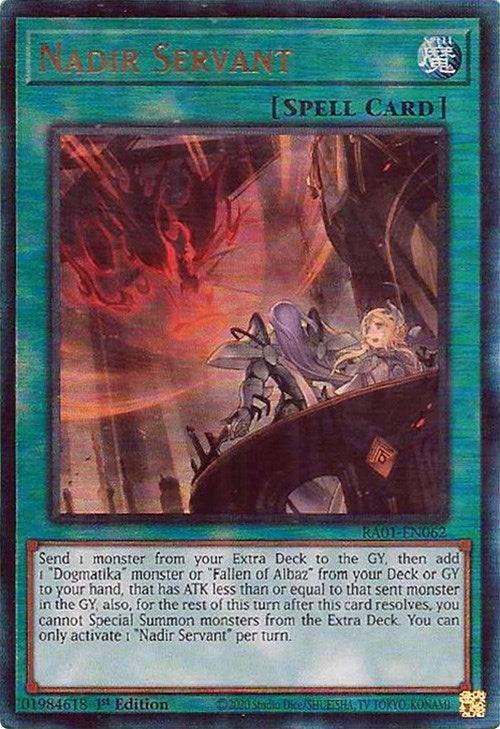 Image for Nadir Servant (PUR) (RA01-EN062) (25th Anniversary Rarity Collection) - YuGiOh