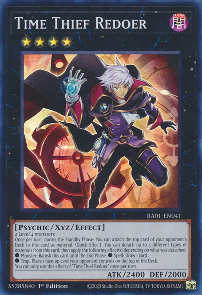 Image for Time Thief Redoer (RA01-EN041) (25th Anniversary Rarity Collection) - YuGiOh