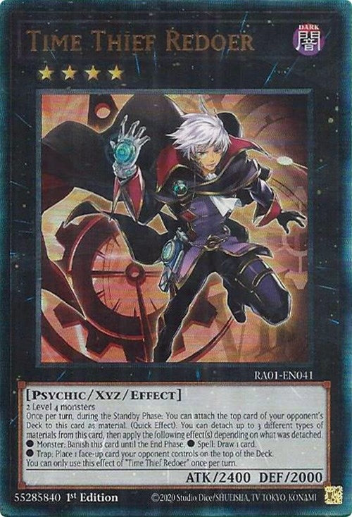 Image for Time Thief Redoer (PUR) (RA01-EN041) (25th Anniversary Rarity Collection) - YuGiOh