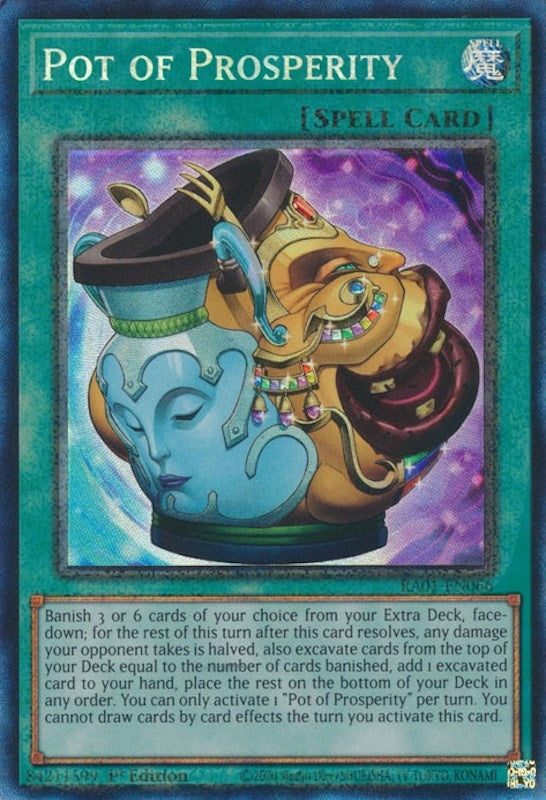 Image for Pot of Prosperity (PCR) (RA01-EN066) (25th Anniversary Rarity Collection) - YuGiOh