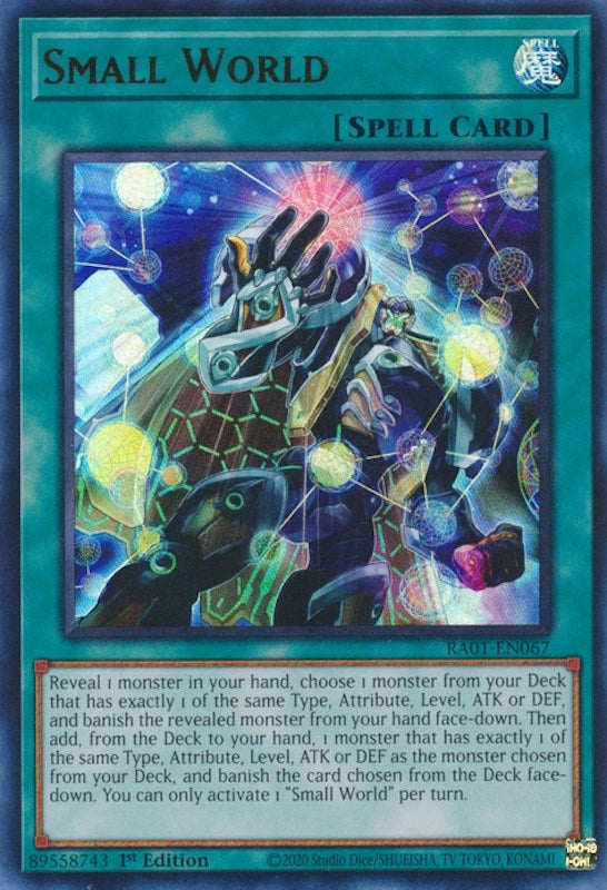 Image for Small World (UR) (RA01-EN067) (25th Anniversary Rarity Collection) - YuGiOh