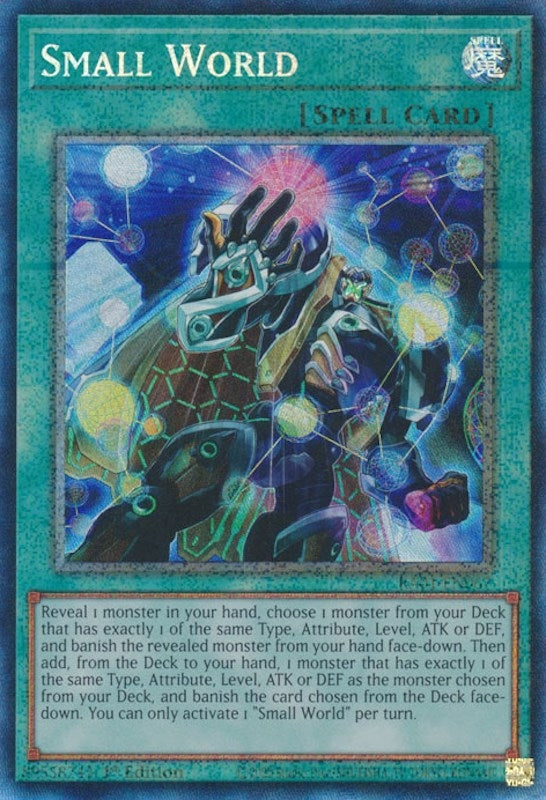 Image for Small World (PCR) (RA01-EN067) (25th Anniversary Rarity Collection) - YuGiOh