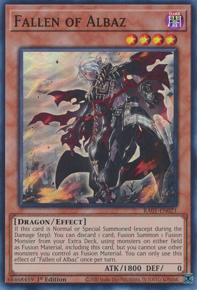 Image for Fallen of Albaz (RA01-EN021) (25th Anniversary Rarity Collection) - YuGiOh