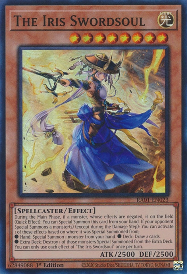 Image for The Iris Swordsoul (RA01-EN023) (25th Anniversary Rarity Collection) - YuGiOh