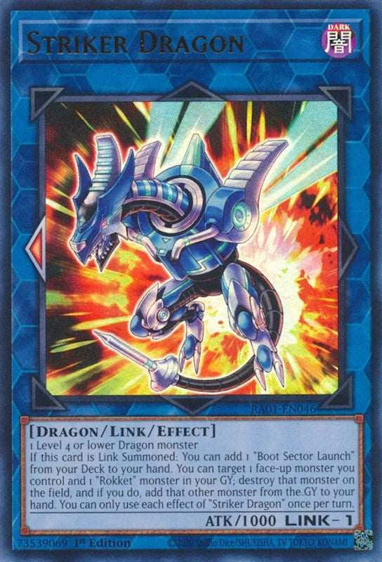 Image for Striker Dragon (UR) (RA01-EN046) (25th Anniversary Rarity Collection) - YuGiOh