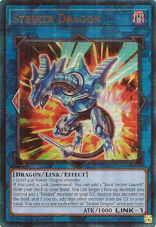 Image for Striker Dragon (PUR) (RA01-EN046) (25th Anniversary Rarity Collection) - YuGiOh