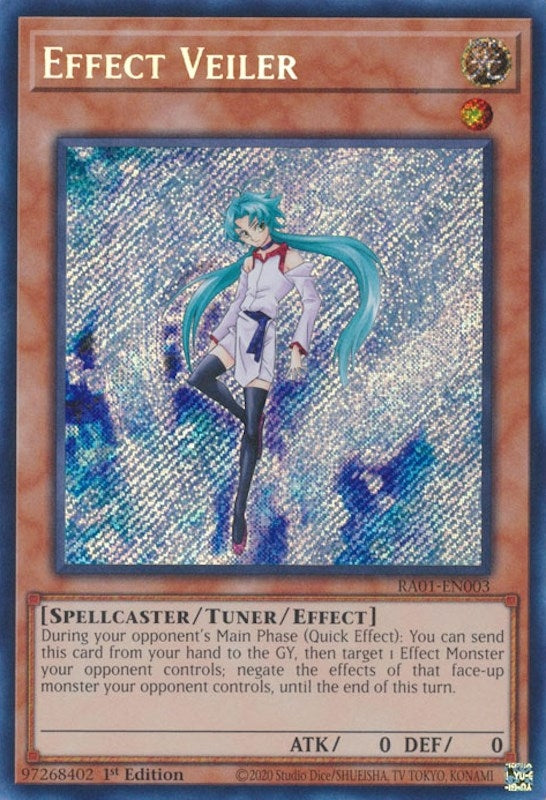 Image for Effect Veiler (Secret Rare) (RA01-EN003) (25th Anniversary Rarity Collection) - YuGiOh