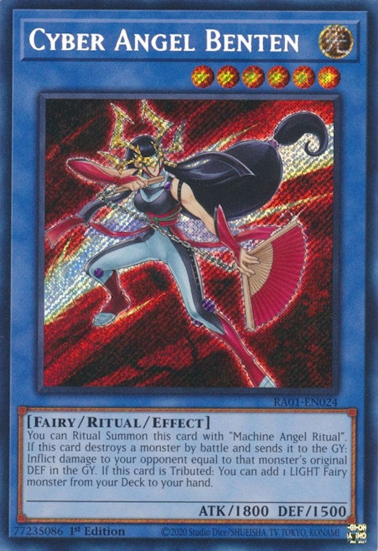 Image for Cyber Angel Benten (Secret Rare) (RA01-EN024) (25th Anniversary Rarity Collection) - YuGiOh
