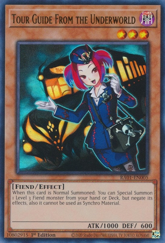 Image for Tour Guide From the Underworld (UR) (RA01-EN005) (25th Anniversary Rarity Collection) - YuGiOh