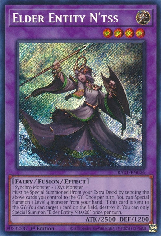 Image for Elder Entity N'tss (Secret Rare) (RA01-EN026) (25th Anniversary Rarity Collection) - YuGiOh