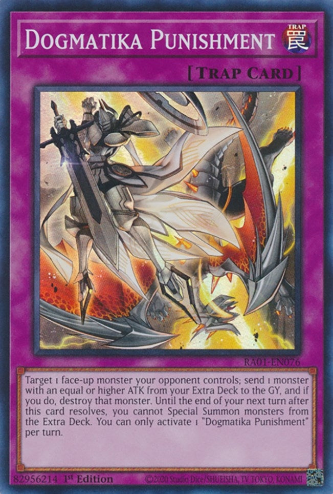 Image for Dogmatika Punishment (RA01-EN076) (25th Anniversary Rarity Collection) - YuGiOh