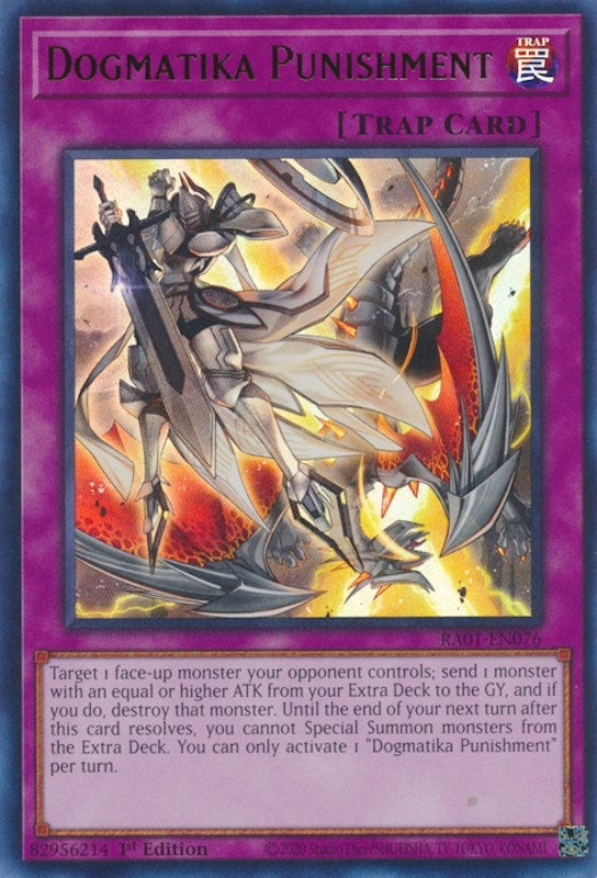 Image for Dogmatika Punishment (UR) (RA01-EN076) (25th Anniversary Rarity Collection) - YuGiOh
