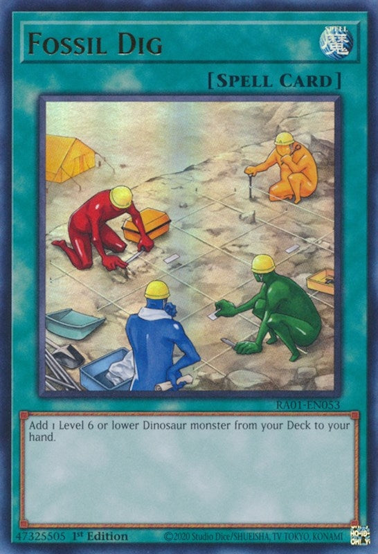 Image for Fossil Dig (UR) (RA01-EN053) (25th Anniversary Rarity Collection) - YuGiOh