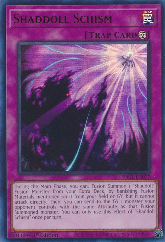 Image for Shaddoll Schism (UR) (RA01-EN077) (25th Anniversary Rarity Collection) - YuGiOh