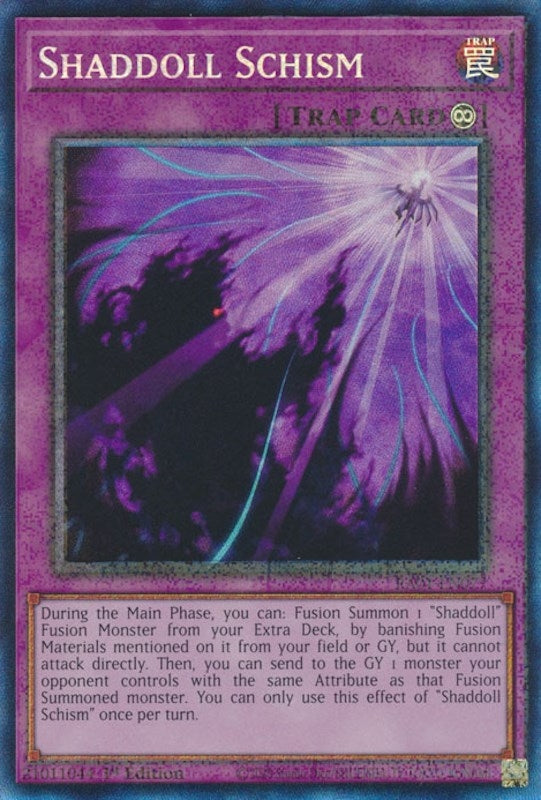 Image for Shaddoll Schism (PCR) (RA01-EN077) (25th Anniversary Rarity Collection) - YuGiOh