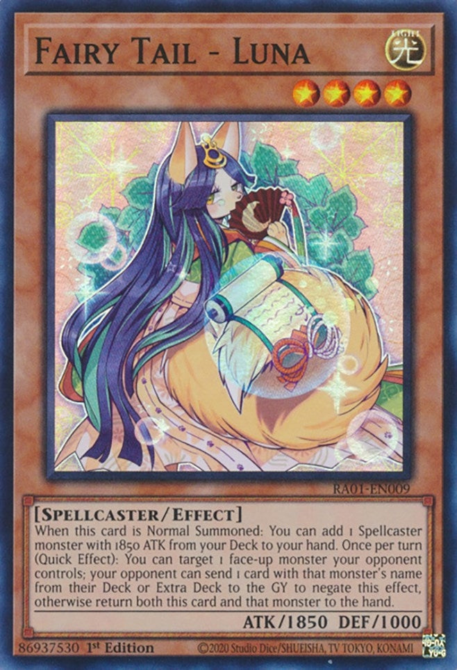 Image for Fairy Tail - Luna (RA01-EN009) (25th Anniversary Rarity Collection) - YuGiOh