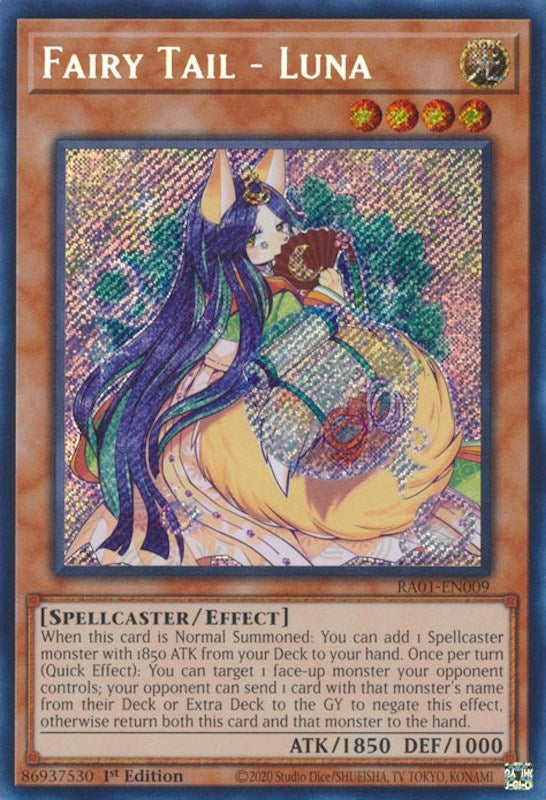 Image for Fairy Tail - Luna (Secret Rare) (RA01-EN009) (25th Anniversary Rarity Collection) - YuGiOh