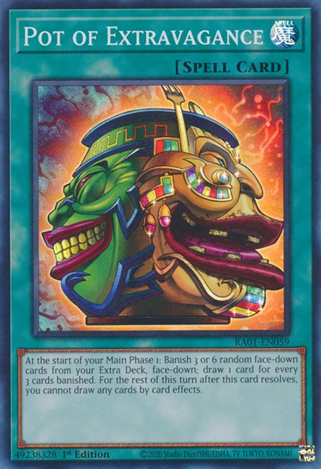 Image for Pot of Extravagance (RA01-EN059) (25th Anniversary Rarity Collection) - YuGiOh