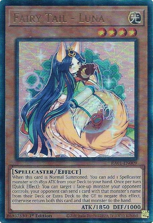 Image for Fairy Tail - Luna (PUR) (RA01-EN009) (25th Anniversary Rarity Collection) - YuGiOh