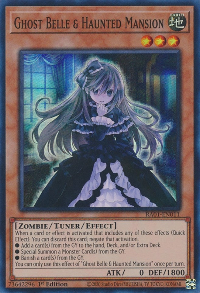 Image for Ghost Belle & Haunted Mansion (RA01-EN011) (25th Anniversary Rarity Collection) - YuGiOh