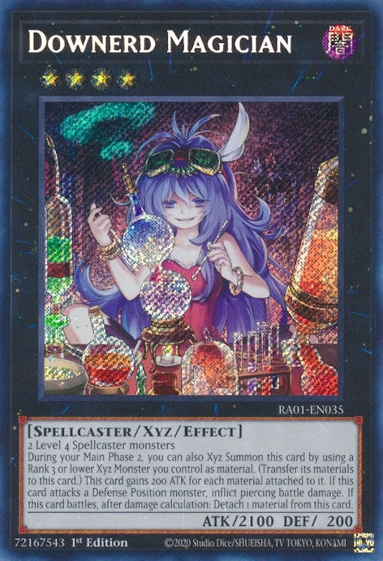 Image for Downerd Magician (Secret Rare) (RA01-EN035) (25th Anniversary Rarity Collection) - YuGiOh