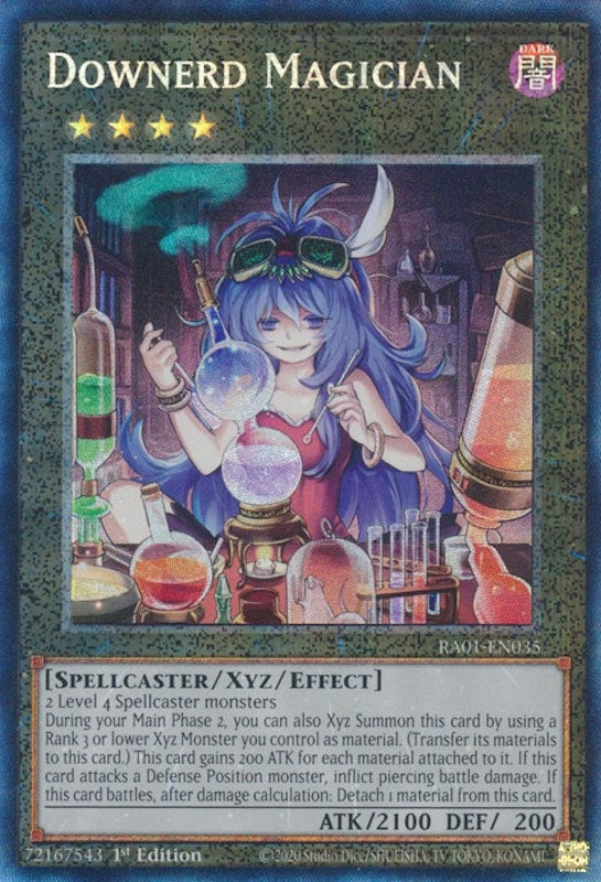 Image for Downerd Magician (PCR) (RA01-EN035) (25th Anniversary Rarity Collection) - YuGiOh