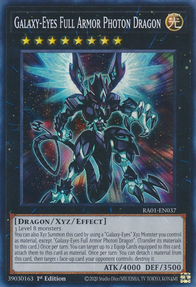 Image for Galaxy-Eyes Full Armor Photon Dragon (RA01-EN037) (25th Anniversary Rarity Collection) - YuGiOh