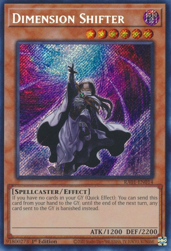 Image for Dimension Shifter (Secret Rare) (RA01-EN014) (25th Anniversary Rarity Collection) - YuGiOh