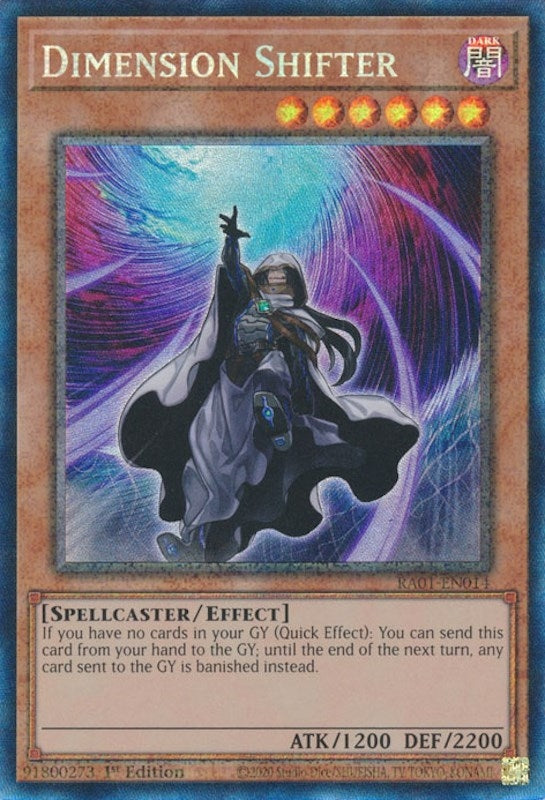 Image for Dimension Shifter (PCR) (RA01-EN014) (25th Anniversary Rarity Collection) - YuGiOh