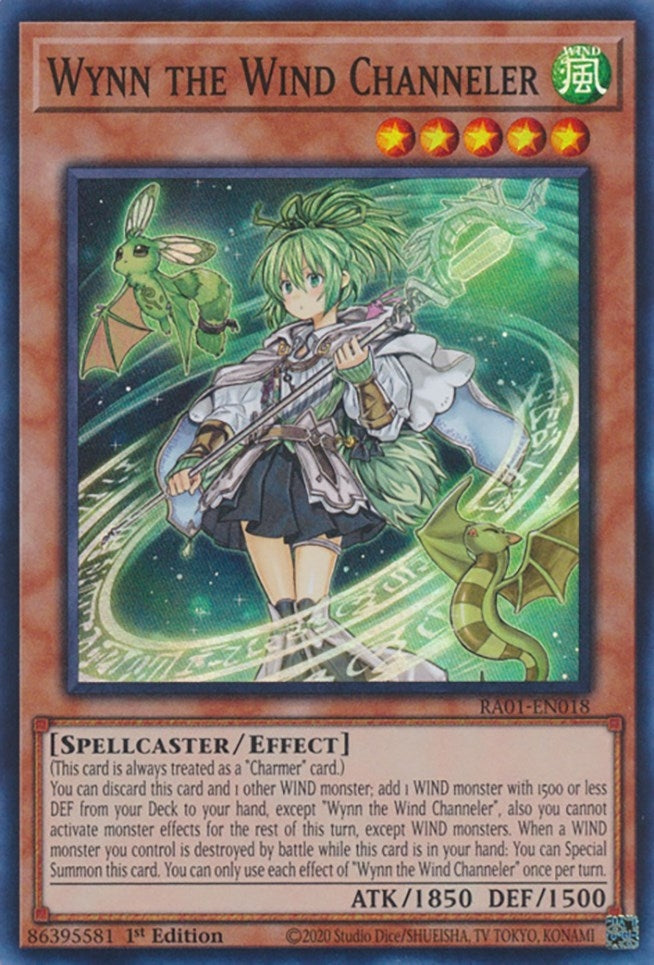 Image for Wynn the Wind Channeler (RA01-EN018) (25th Anniversary Rarity Collection) - YuGiOh